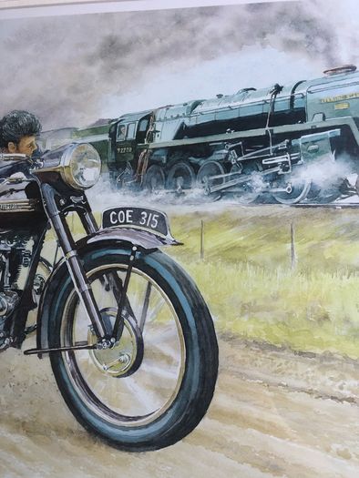 Roy Barret Limited edition water colour print