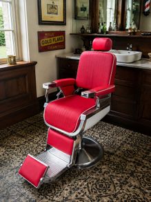 Vintage REM Barbers Chair.