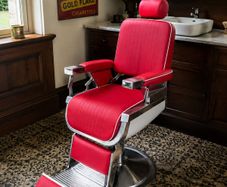 Vintage REM Barbers Chair.