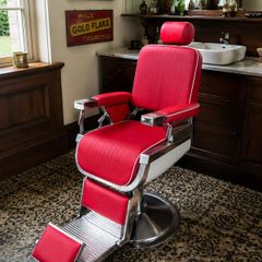 Vintage REM Barbers Chair.