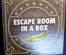 Escape Room In A Box The Werewolf Experiment - Mattel Fjr43 - Unused Open Box Complete Edition