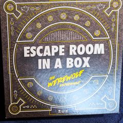 Escape Room In A Box The Werewolf Experiment - Mattel Fjr43 - Unused Open Box Complete Edition