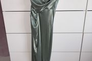 One shoulder ruched Midi dress