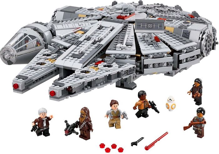 Lego Star Wars 75105: Millennium Falcon (2015) 100% Complete W/BOX