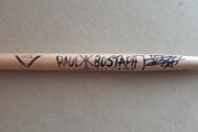 Paul Bostasph signed drumstick Kerry King Slayer