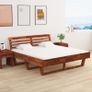 Bed Frame Solid Acacia Wood 180x200 cm Image 5