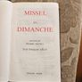 Missel Du Dimanche. French Sunday Missal.  In Good Condition.  See Photos For Same. Image 3