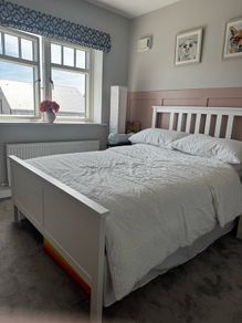 Ikea Hemnes Double bed & mattress