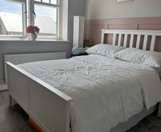Ikea Hemnes Double bed & mattress