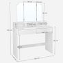 3 DRAWER Dressing Table and stool Image 2