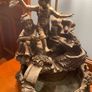 Ornate lamp and water fountain Image 3