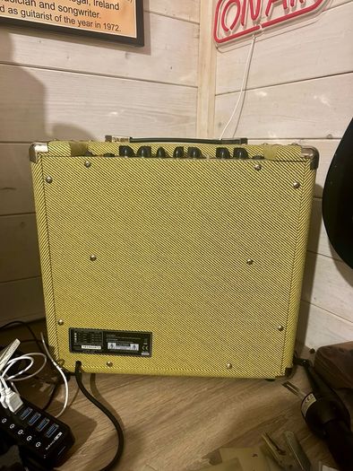 SubZero Tweed V35RG with 12 inch Celestion speaker