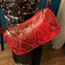 Red & black shoulder bag Image 2