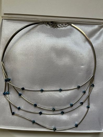 New COEUR DE LION 4 Strand Beaded Necklace