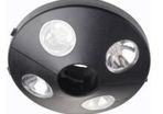 Parasol Battery Powered LED Parasol Light, Black