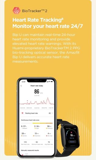 Xiaomi Amazfit Bip U Smart Watch with Alexa