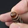 Antique 6 Eyes Hiamalayan Tibetan Agate Dzi Bead Amulet Pendant Image 8
