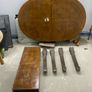 Robust Solid hardwood mahogany or walnut Large Dining Table Image 3