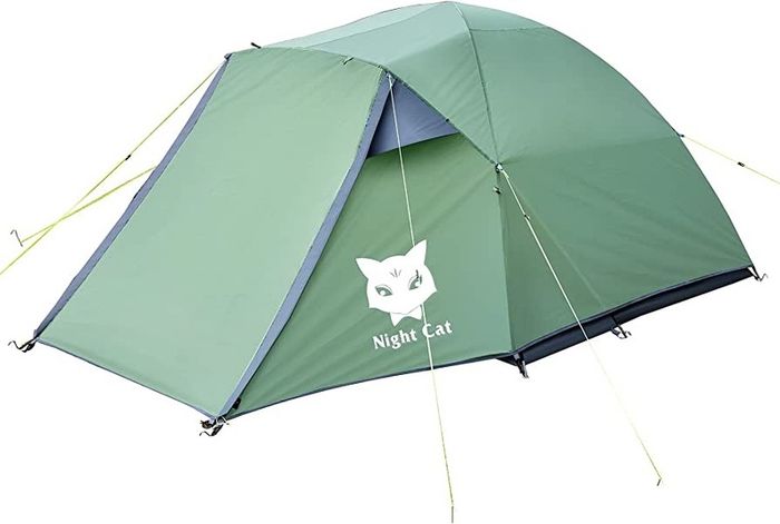 3 Person Tent Waterproof for 2 3 Man Camping with Porch Double Layer Tent for Camping Hiking (FREE SHIPPING)