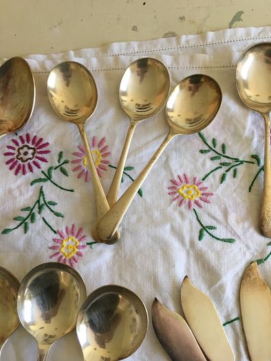 Antique cutlery