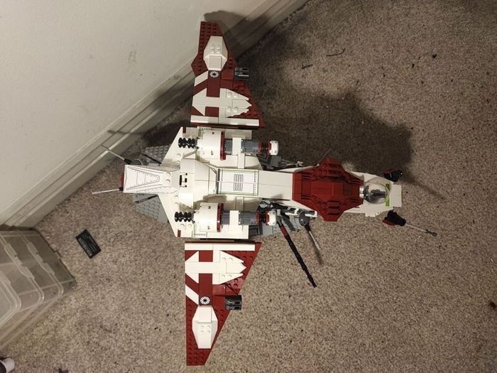 Lego At-te + Custom Dropship