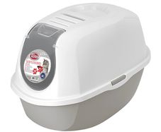 Pet Nova Cat Litter Box 54cm Grey Activated Carbon Filter