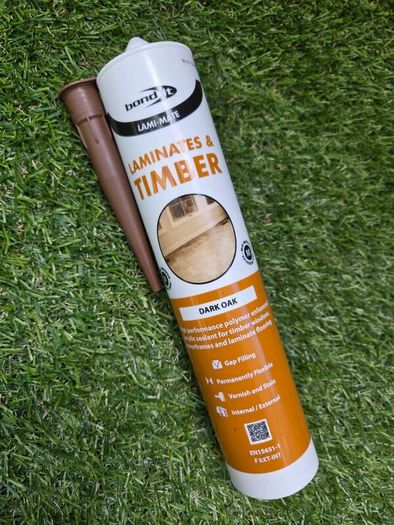 Dark oak silicone filler