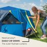 Tent 3 Person Camping Tent Waterproof with Sewn-in Groundsheet Image 8
