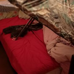Camouflage fishing umbrella with sides