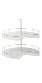 UTRUSTA Corner base cabinet carousel, 88 cm
