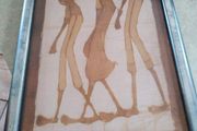 Vintage  African Art ON BOARD