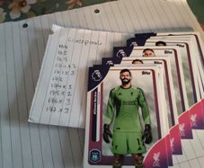Liverpool premier league cards