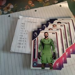 Liverpool premier league cards