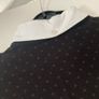 Authentic Fred Perry polka dot blouse with detachable collar. Image 4