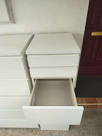 Chest of 6 drawers with mirror