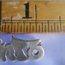 Vintage Sterling Silver Pin Brooch 3,25g Image 8