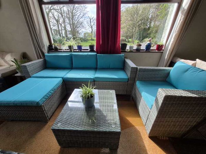 Bora Bora Rattan Garden Sofa Set ,FREE & Fast Delivery