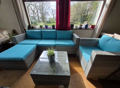 Bora Bora Rattan Garden Sofa Set ,FREE & Fast Delivery