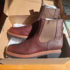 Clarks Men's Leather Boots - Tan/Brown - 10G(UK) 44.5(EU) "Clarkridge Top" New in Box