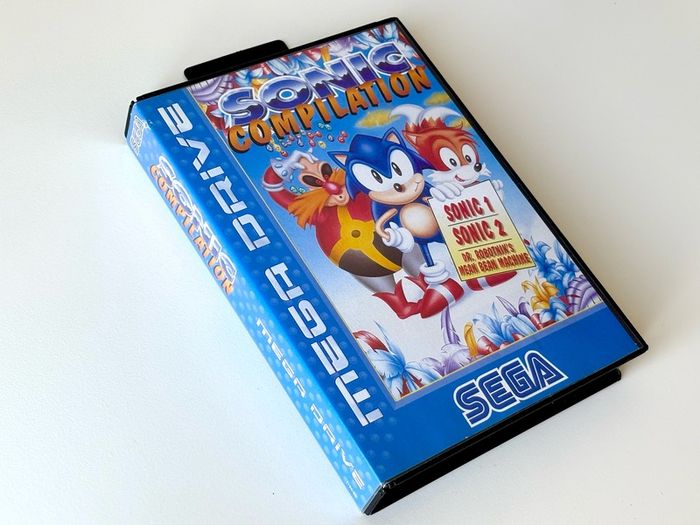 Sonic Compilation for Sega Mega Drive - Boxed and Minty