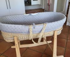 Clair de Lune moses basket
