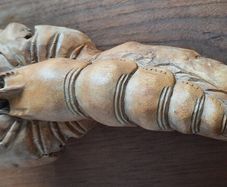 Handcrafted Wooden Crayfish