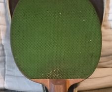 vintage collectable table tennis bat