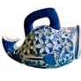 Large Blue & White Chinese-Style Ceramic Fish Image 8