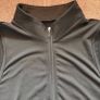Blank front zipper cropped top size 10 Image 2