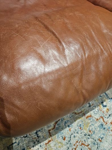 Leather 2-Seater Couch