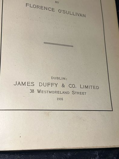 The History of Kinsale Florence O'Sullivan Book 1st Edition 1916