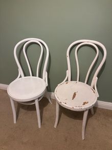 Bentwood style bistro chairs