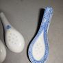 Chinese porcelain soup spoons x 6 Image 5