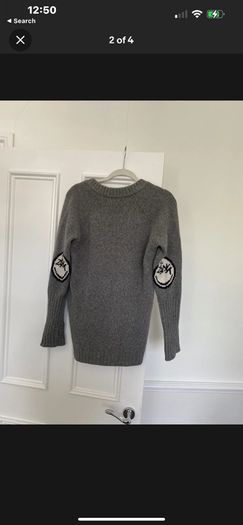 Zadig and Voltaire grey wool jumper M